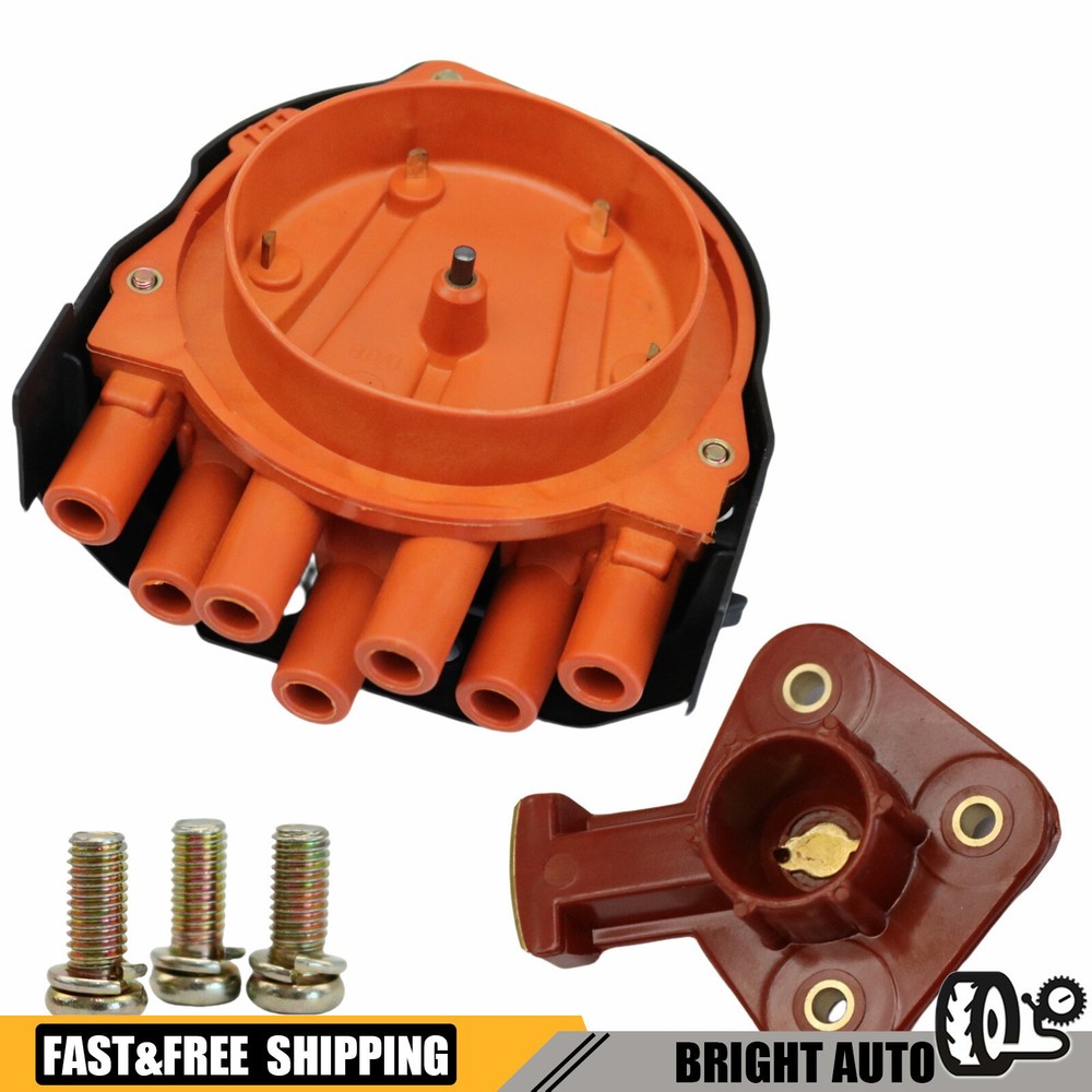 Fit For BMW E23 E24 E28 E30 E31 E32 Distributor Cap & Rotor 12111725070 USA