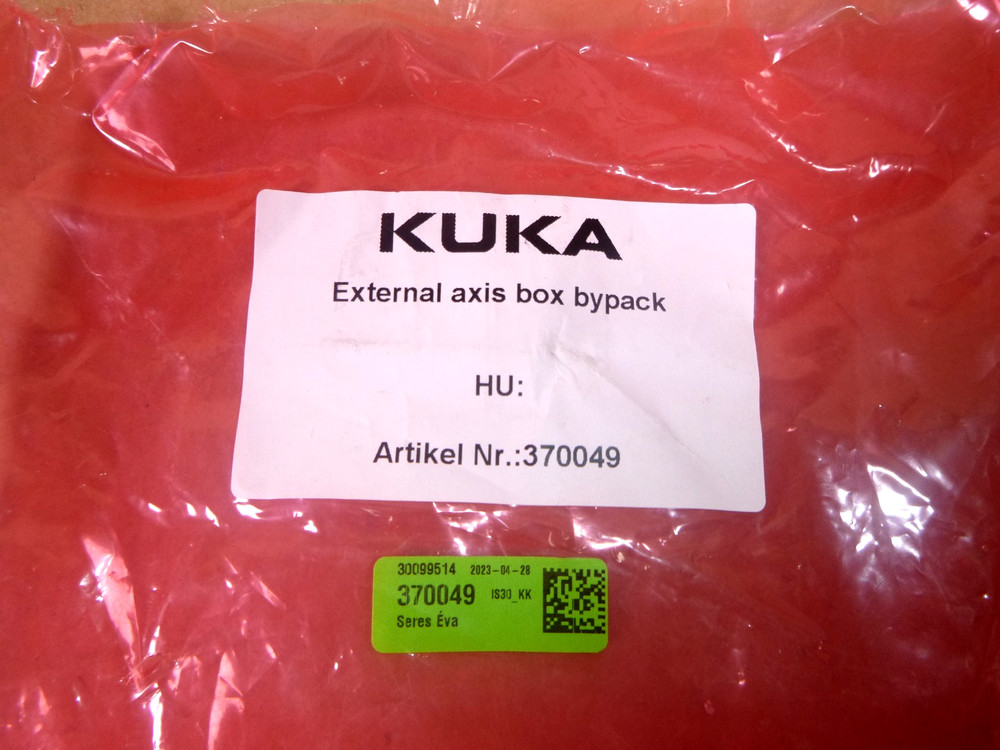 New Kuka Robot External Axis Box Bypack 370049