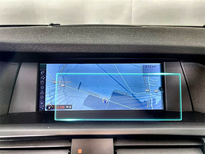 Crystal Clear Screen Protector for 2011 BMW X3 Vehicle Navigation
