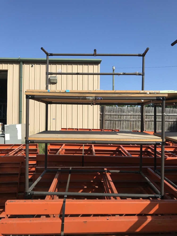 Used Creform Adjustable Modular Warehouse Work Station - 47" X 58" X 30"