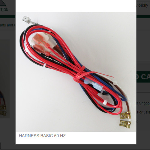 HARNESS BASIC 60 HZ #1011351-54