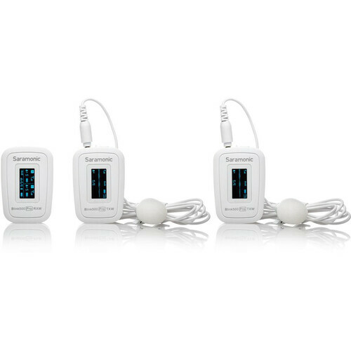SaramonicBLINK500PROB2W 2-Person Digital Camera-Mount Wireless Microphone System
