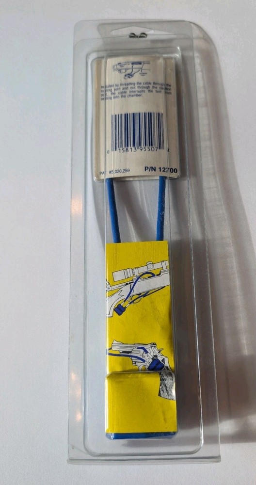 Firearm Lock- Blue Mossberg Cable Lock w 2 Keys New