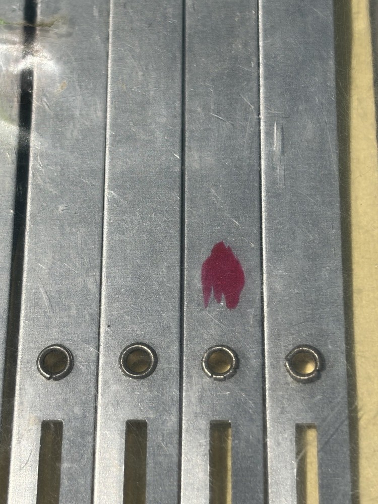 Vintage SimFlex Sewing Folding Measure Buttonhole Marker Fast Accurate Baking