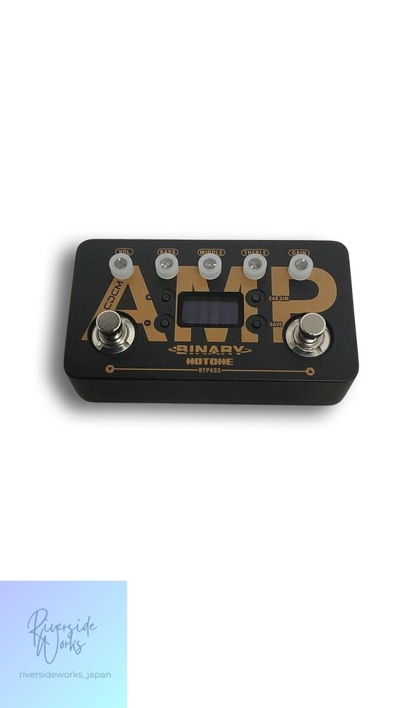 HOTONE BINARY AMP Effects Pedal - Compact Amp Simulator JP