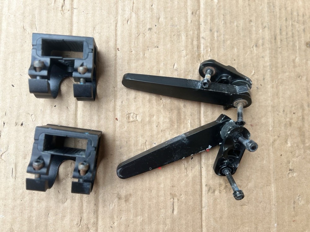 Motion Composites Wheelchair Sideguard Mounting Brackets C2 Helio