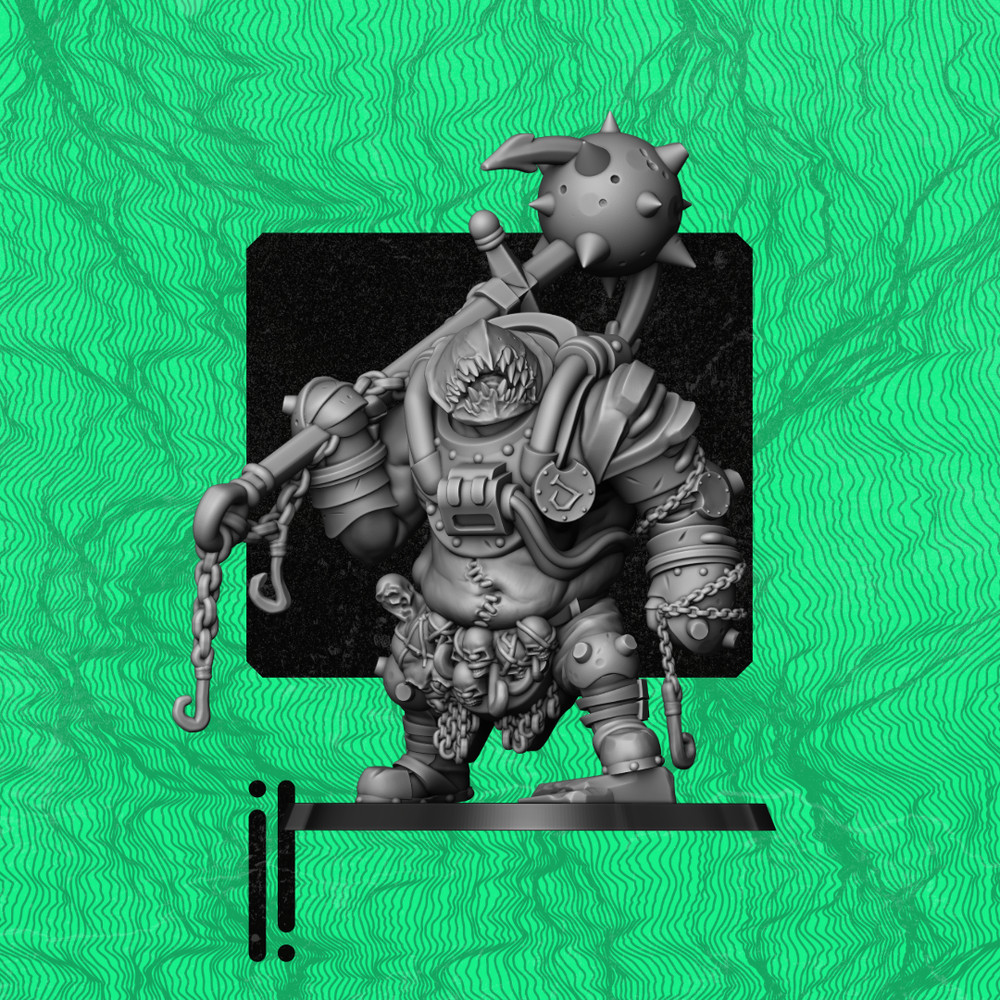 Grimdark Naval warband 32mm scale