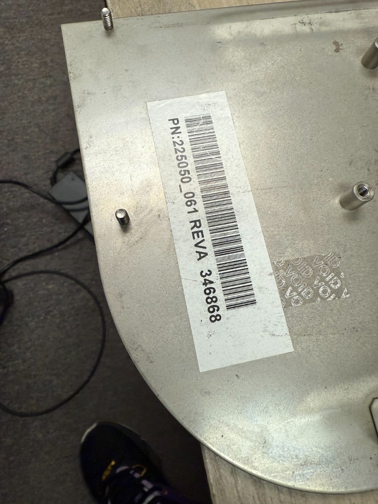 Aristocrat Button Panel P/N 225050 PANEL ONLY MISSING BIG BUTTON COVER