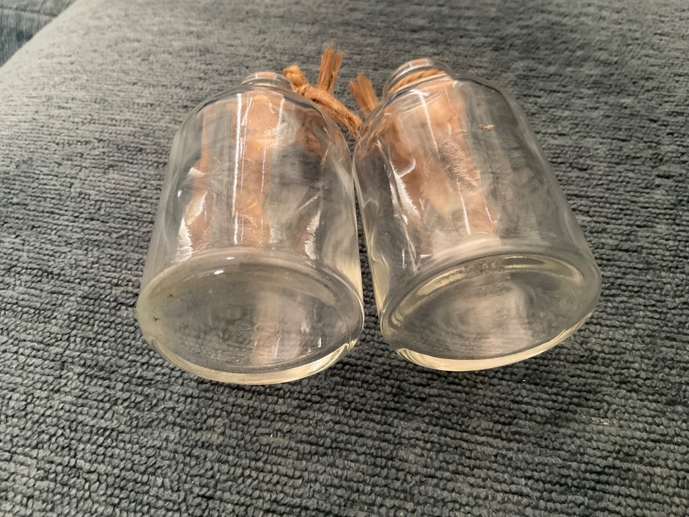 two mini bottles