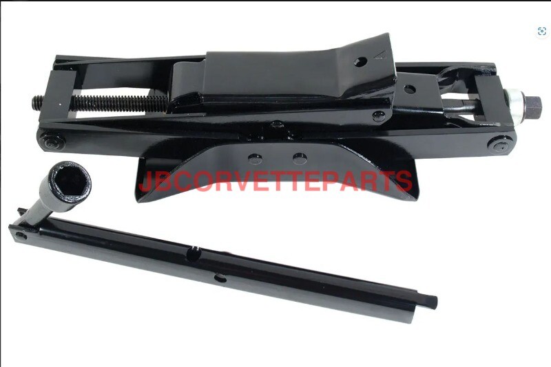 1968 - 1974 Corvette Scissor Jack + Handle Correct Reproduction C3 NEW