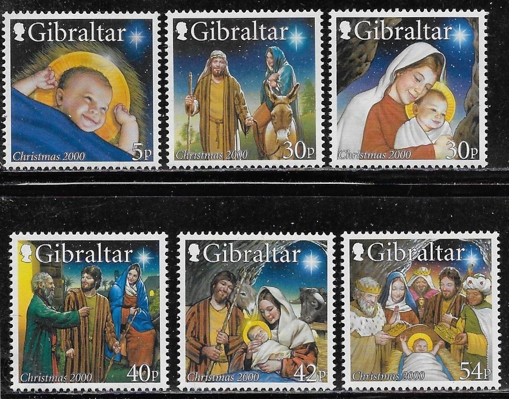 Gibraltar Scott #'s 854 - 859 MNH