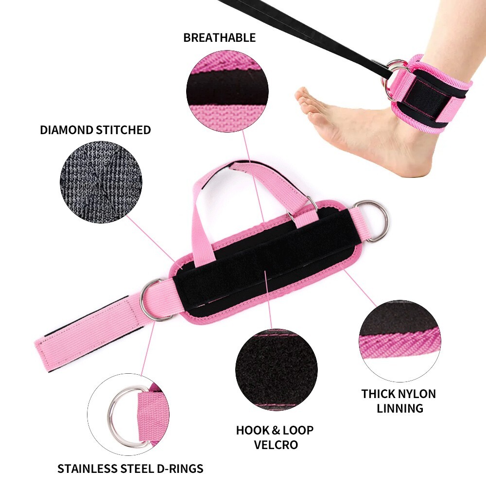 Ankle Straps for Cable Machines Kickbacks