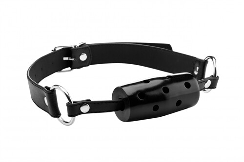 Ouch! Cylinder Gag - Black