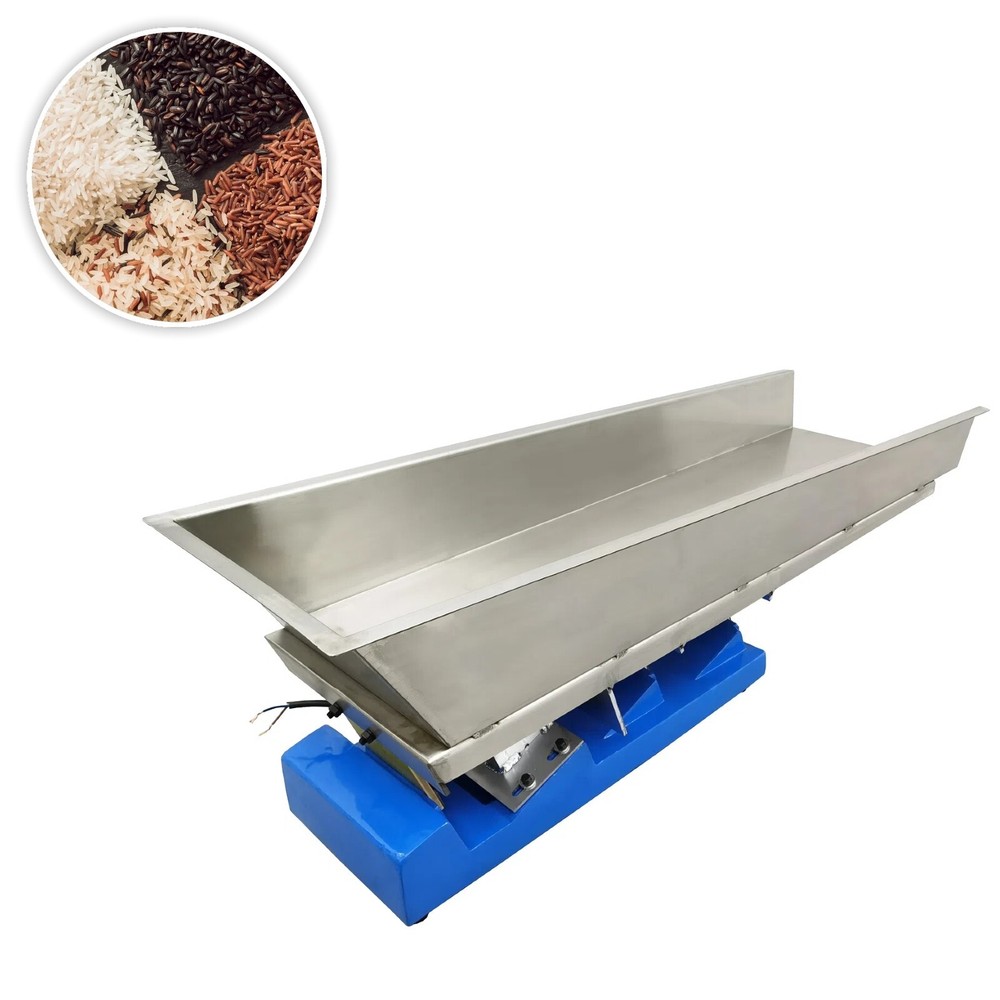 Small Electromagnetic Vibration Feeder Granular Materials Shaking Conveyor 110V