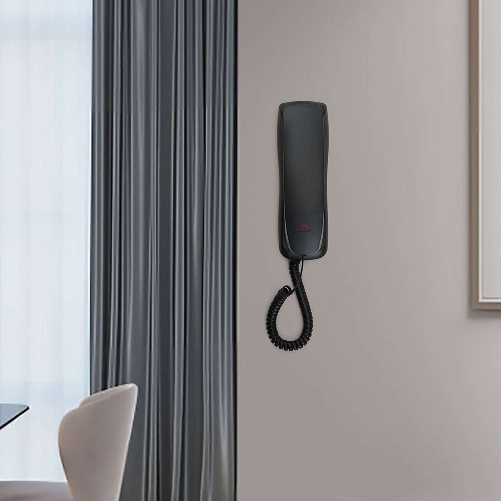 Desktop Corded Landline Phone Fixed Telephone Wall Mountable Home Office