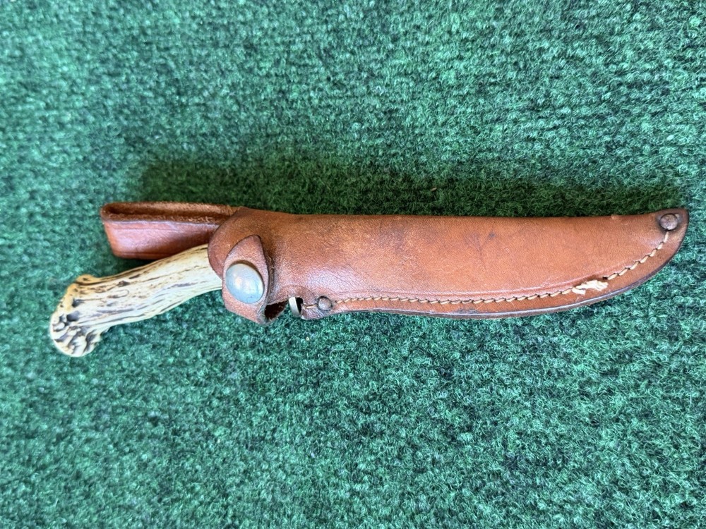 Antique Stag Handmade Knife