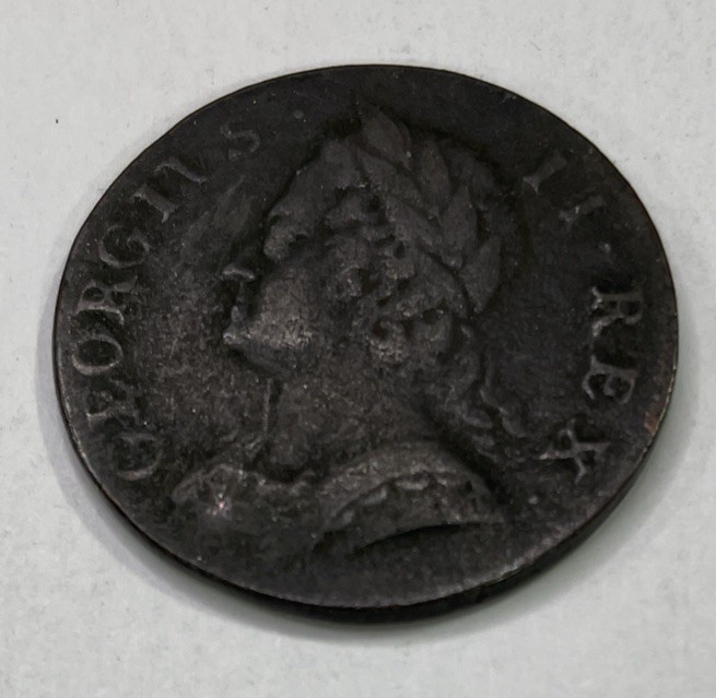 1752 Half Penny George II Great Britain