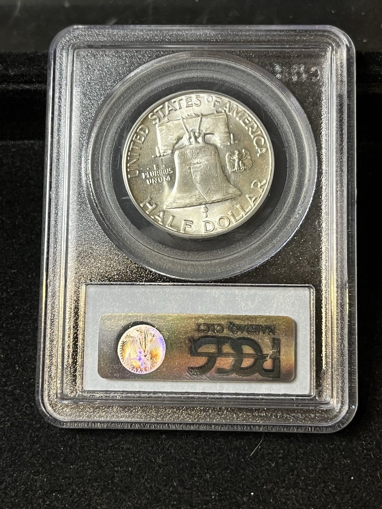 1955 franklin half dollar bugs bunny FBL