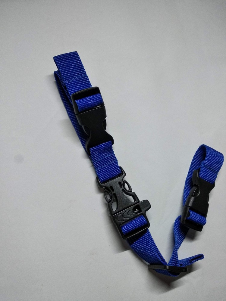 Amlrt Backpack Chest Strap- Nylon - Adjustable Universal backpack, Blue