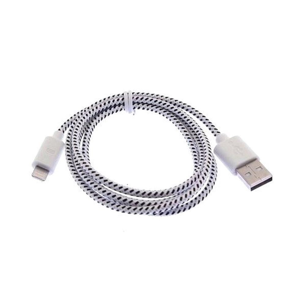 3FT Fabric Braided Charger Cable USB Data Sync FOR apple iPhone X 8 7 6 plus 5s