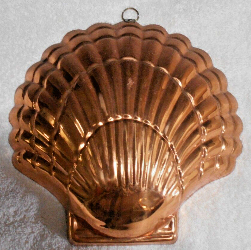 Decorative Copper Look Hanging Sea Shell