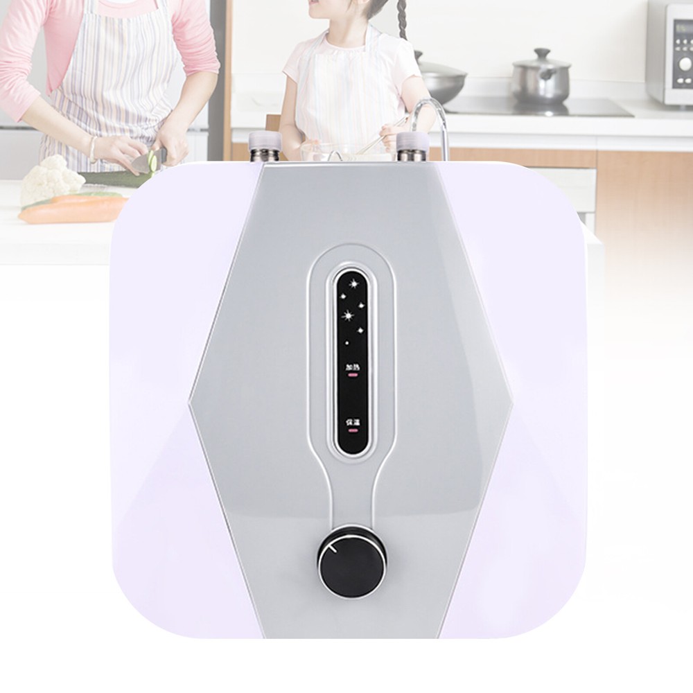 1500W 8L Electric Instant Hot Water Heater Below Sink Mini Small Water Tank 110V