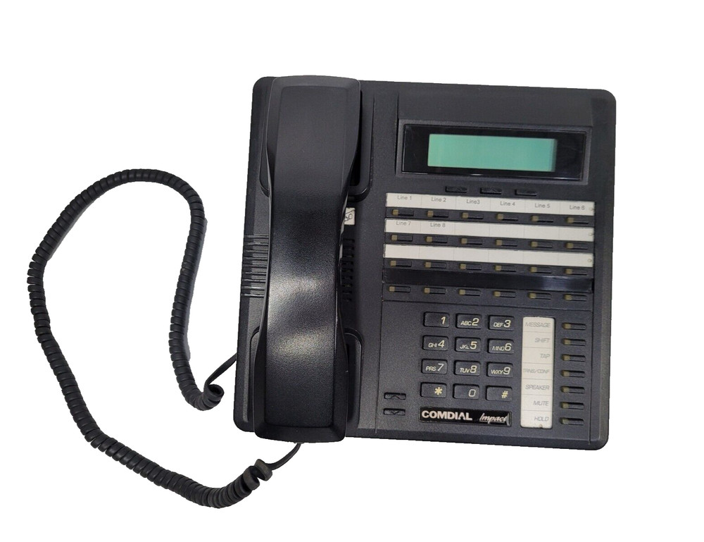Comdial Impact SCS 8324SJ-FB Speaker Display Phone