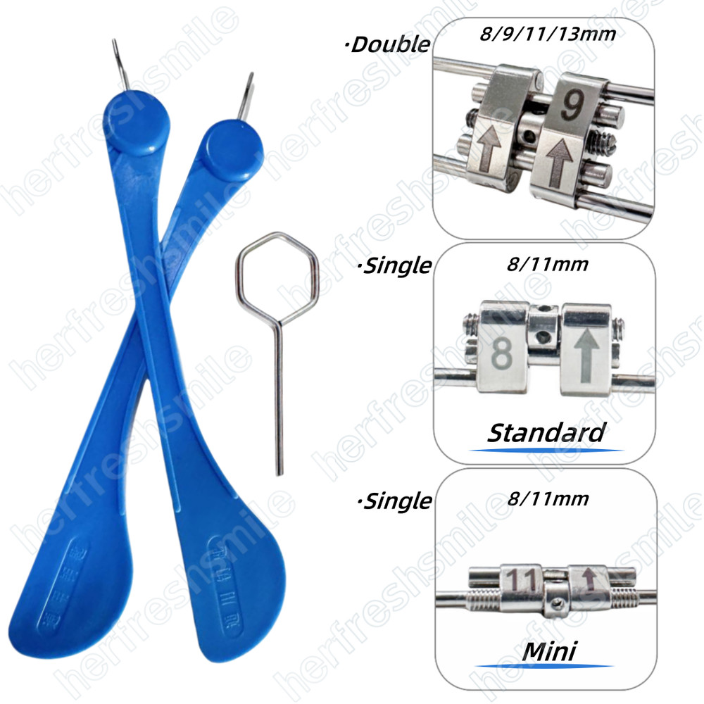 Orthodontic Expansion Screw Dental Hydrax Type Rapid Split Palatal Expander Key