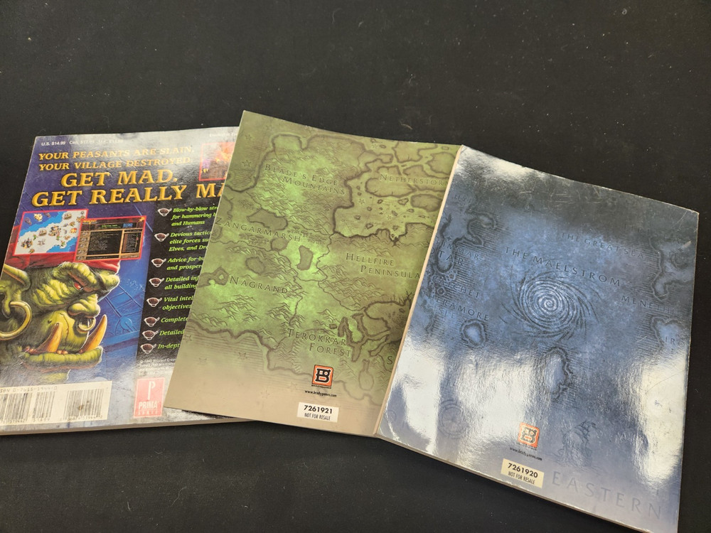 Lot strategy guides-War Craft