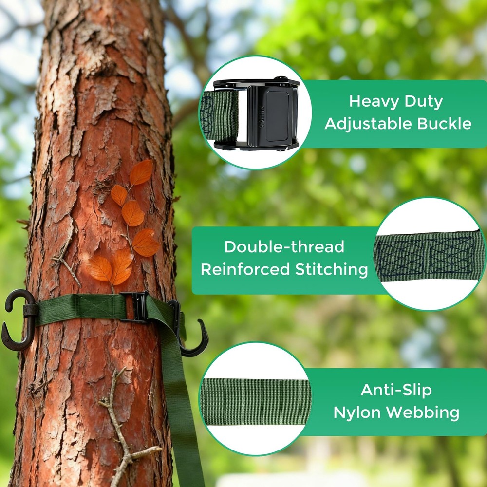 2P Climbing Stick Accessories for Saddle Hunting Platform – Adjustable Tree S...