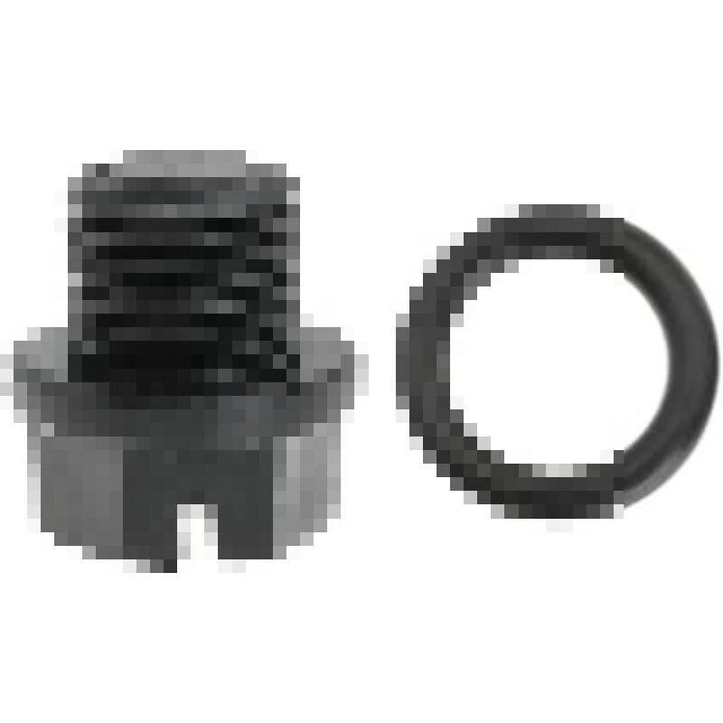 1pc Pipe Plug with O Ring Gasket,Second-handused for 32147812