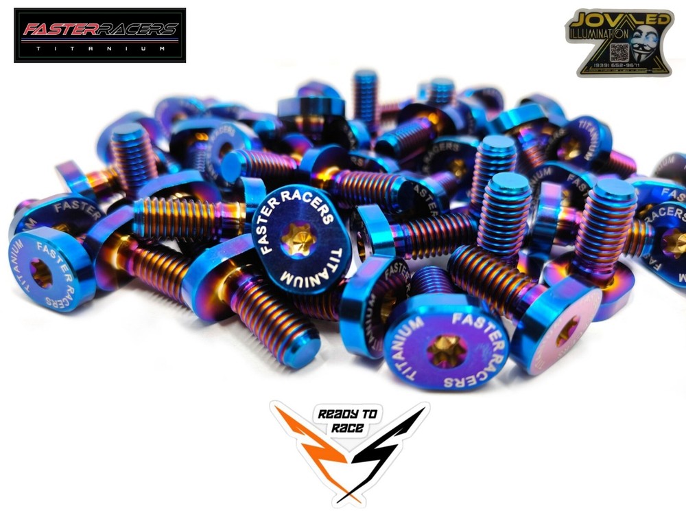 Ktm 1290 Super Duke Sprocket Screw Stud TITANIUM 6pcs Set