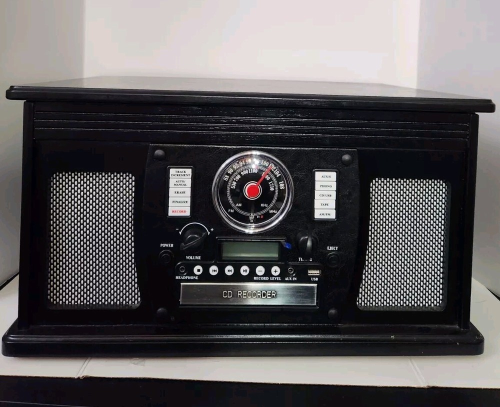Innovative Technology ITVS-760B  Phono/CD/CD Recorder/Tape/AM/FM Bluetooth *