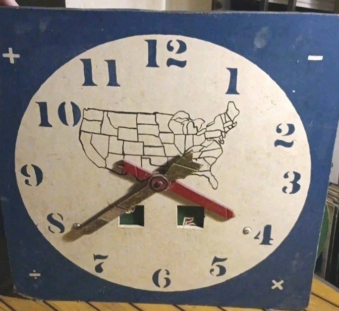 Mid Century School Classroom Aide FOLK ART Game