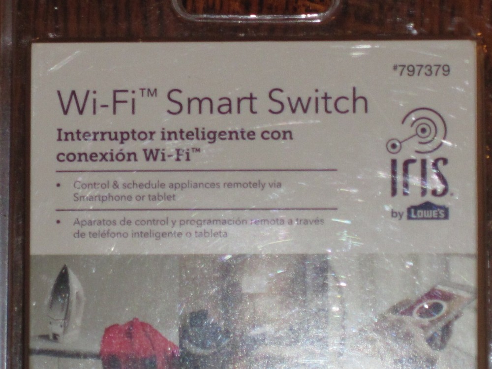 IRIS Wi-Fi Smart Switch IRIS-WSP1PA-LW