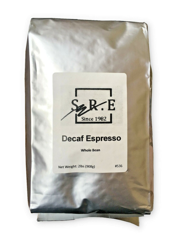 2lb Bag SRE Decaf  Espresso Blend Coffee Beans