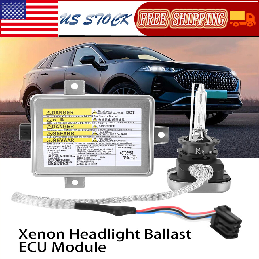 HEADLIGHT BALLAST CONTROL UNIT MODULE STABILITY REPLACEMENT W3T19371 X6T02971