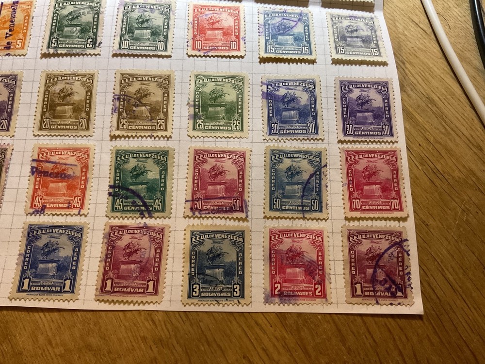 Venezuela used stamps B2011
