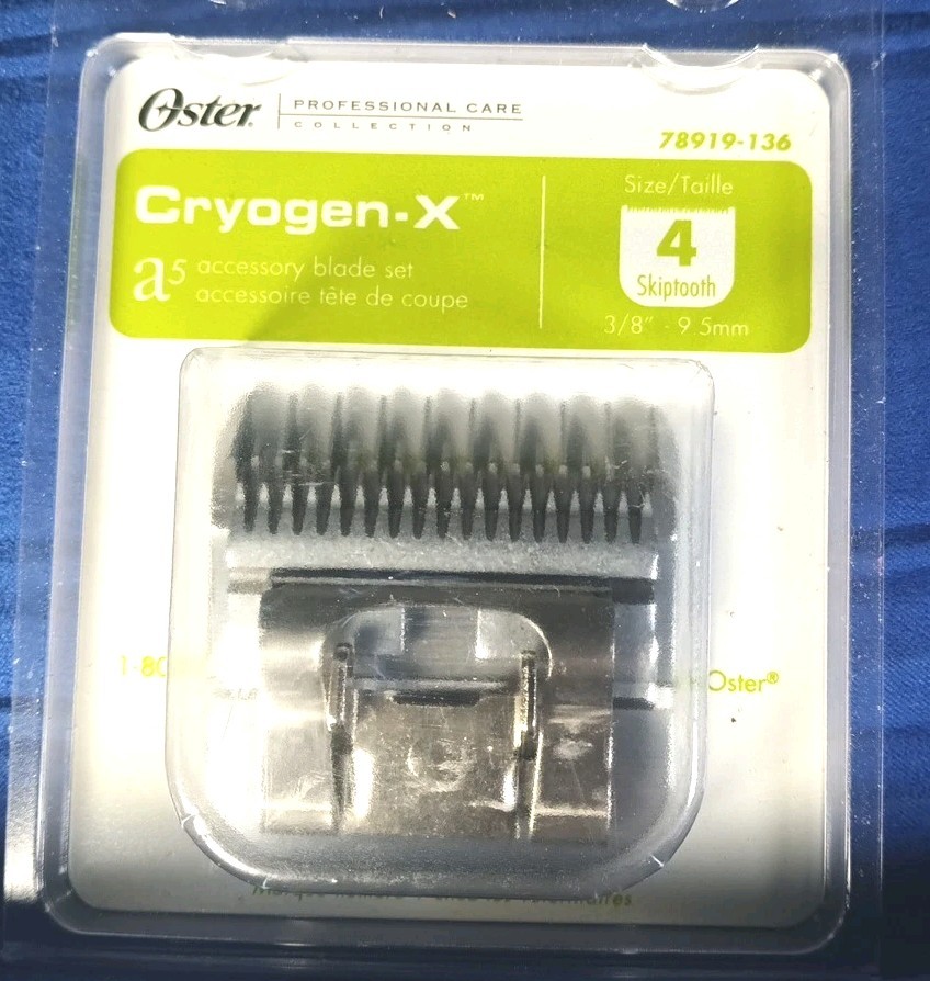 Oster Cryogen-Accessory Blade Set #4F - 3/8" / 9.5mm, NEW ~ SHIPS~FAST 📭 🚚§}~