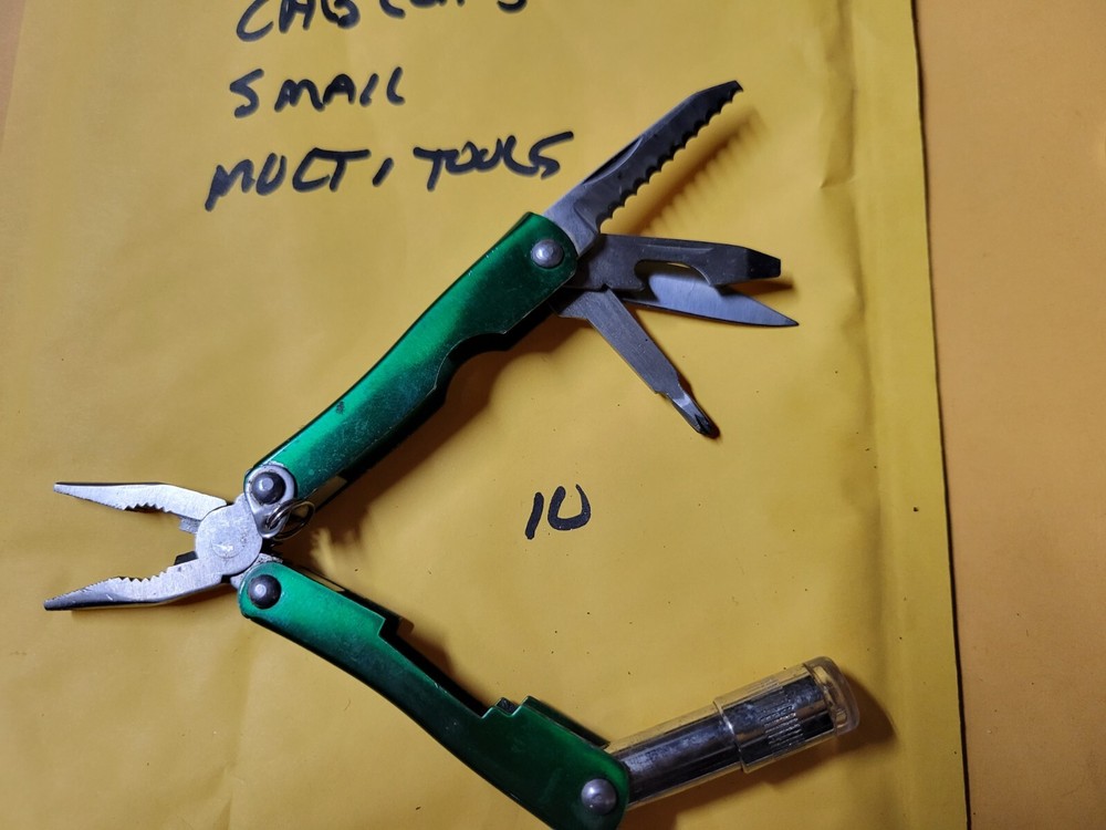 3 EA CABELOS MINI MULTI TOOLS W/ SHEATHS