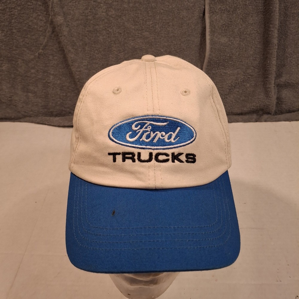 Ford Trucks Strap Back Hat Blue/ White