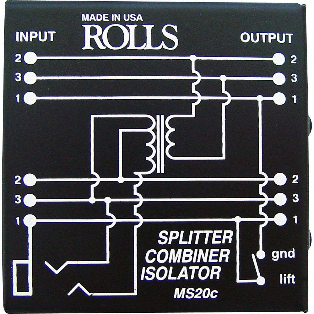 Rolls MS20 Microphone Splitter
