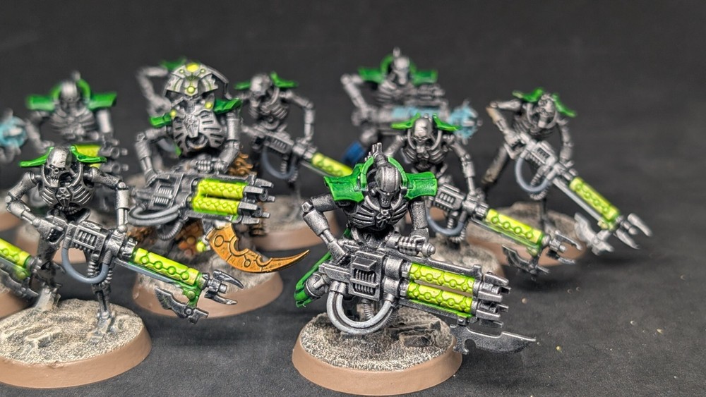 Necron Kill Team - Warhammer 40k painted