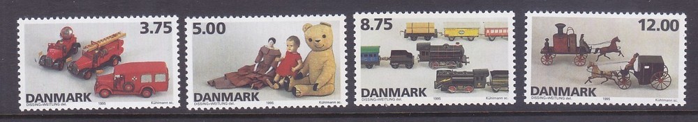 Denmark 1037-40 MNH
