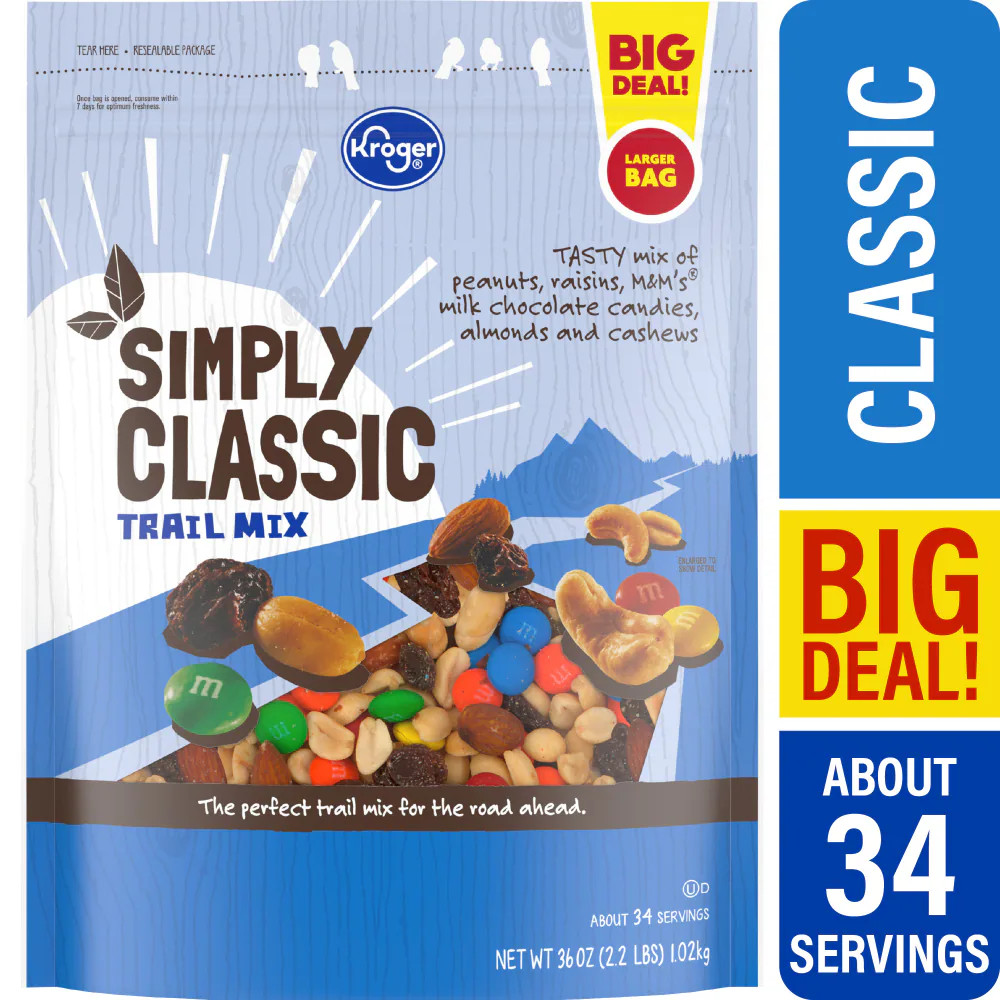 KG Simply Classic Trail Mix 36 oz - 3 Pack