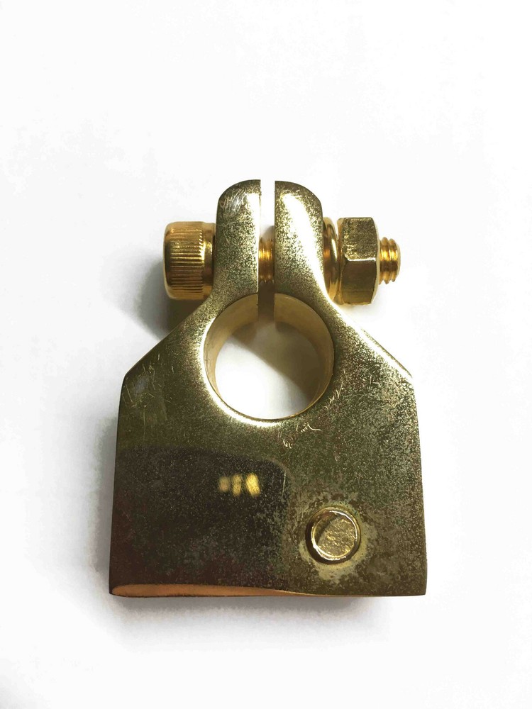 Golden Positive Clamp for Battery Cable