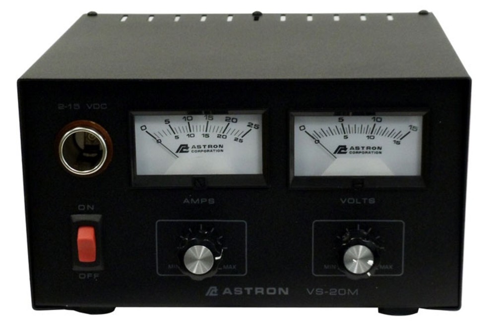 Astron - VS20M - Astron - Vs20m 20 Amp Variable Linear Desktop Power Supply