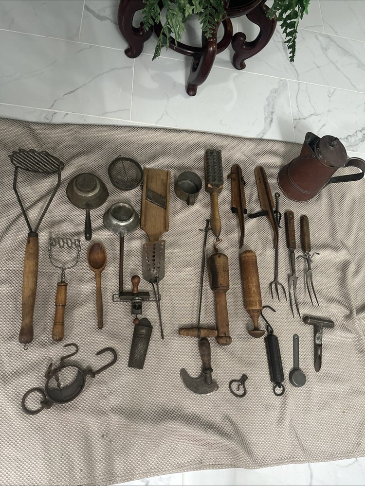 Primitive & Antique Kitchen Utensils & Gadgets