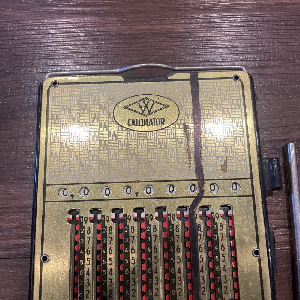 Vintage Manual Calculator