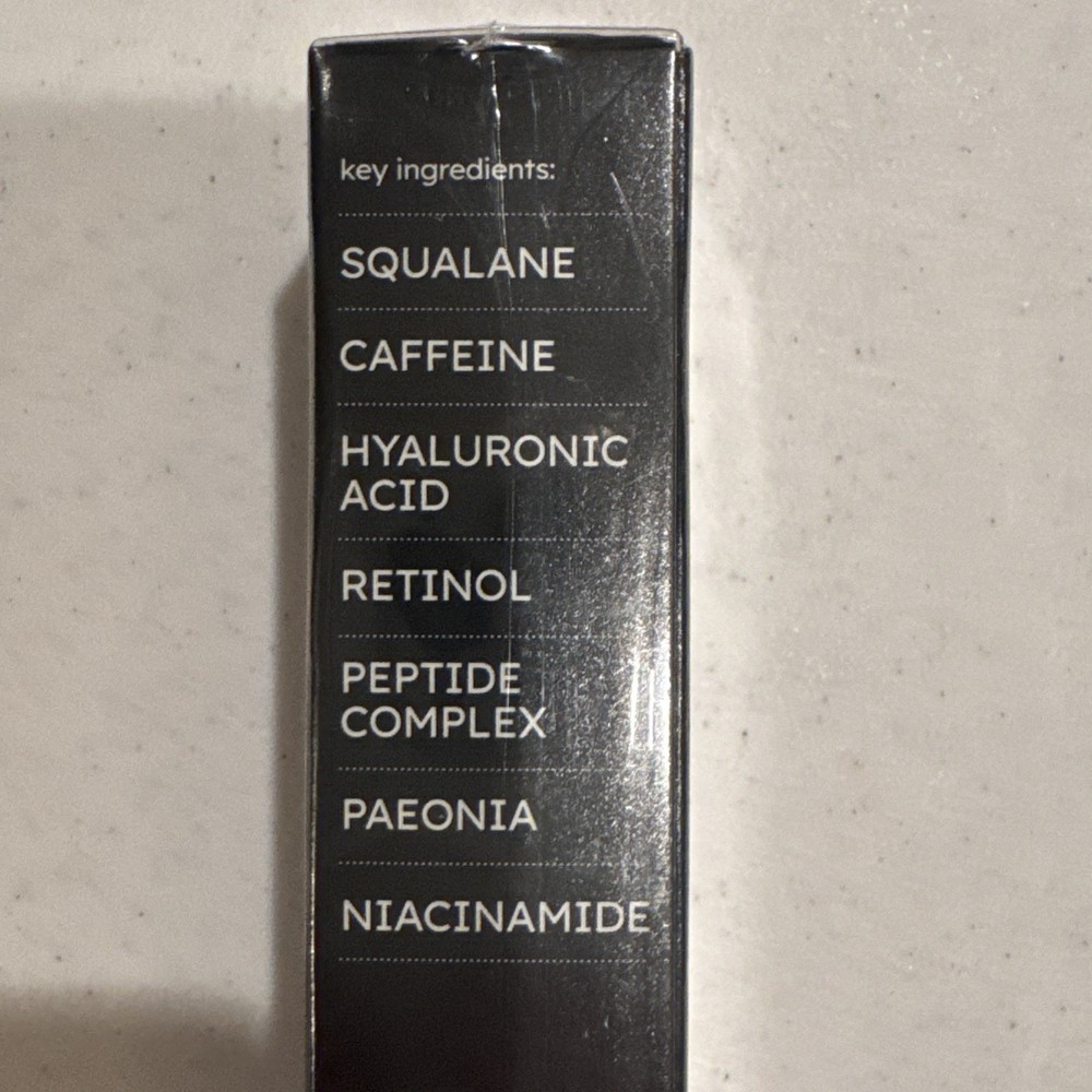 Raw Science Eye Roller Serum Caffeine Retinol Peptide Complex NIB Free Ship